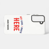 STIJLVOL MODERN WIT GEVERIFIEERD BRANDED SAMSUNG GALAXY HOESJE (Achterkant horizontaal)