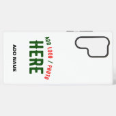 STIJLVOL MODERN  WIT GEVERIFIEERD BRANDED SAMSUNG GALAXY HOESJE (Achterkant horizontaal)