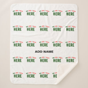 STIJLVOL MODERN  WIT GEVERIFIEERD BRANDED SHERPA DEKEN