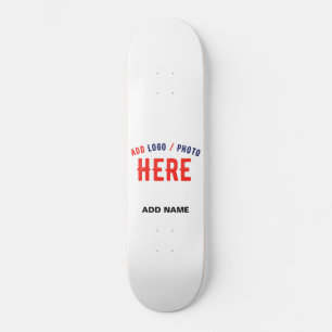 STIJLVOL MODERN WIT GEVERIFIEERD BRANDED SKATEBOARD