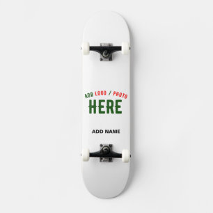 STIJLVOL MODERN WIT GEVERIFIEERD BRANDED SKATEBOARD