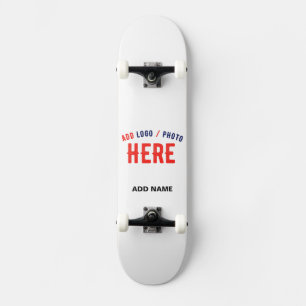 STIJLVOL MODERN WIT GEVERIFIEERD BRANDED SKATEBOARD