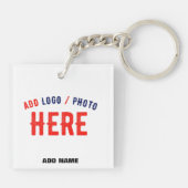 STIJLVOL MODERN WIT GEVERIFIEERD BRANDED SLEUTELHANGER (Achterkant)