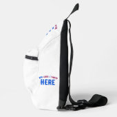 STIJLVOL MODERN  WIT GEVERIFIEERD BRANDED SLING BAG (Rechts)