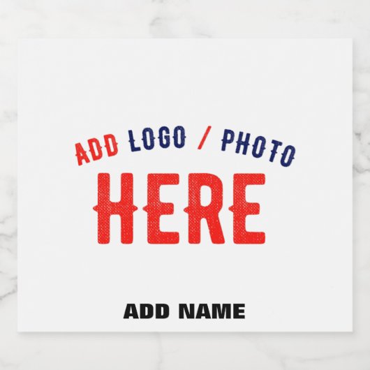 STIJLVOL MODERN  WIT GEVERIFIEERD BRANDED SPARKLING WIJNETIKET (Enkel label)