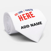 STIJLVOL MODERN  WIT GEVERIFIEERD BRANDED STROPDAS (Opgerold)