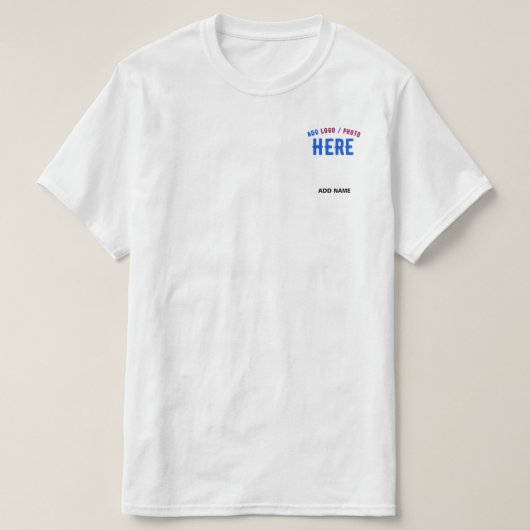 STIJLVOL MODERN WIT GEVERIFIEERD BRANDED T-SHIRT (Design voorkant)