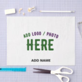 STIJLVOL MODERN  WIT GEVERIFIEERD BRANDED TISSUEPAPIER (Craft)