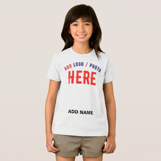 STIJLVOL MODERN WIT GEVERIFIEERD BRANDED Tri-Blend SHIRT (Voorkant volledig)