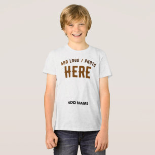 STIJLVOL MODERN WIT GEVERIFIEERD BRANDED Tri-Blend SHIRT
