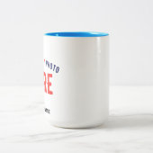 STIJLVOL MODERN WIT GEVERIFIEERD BRANDED TWEEKLEURIGE KOFFIEMOK (Center)