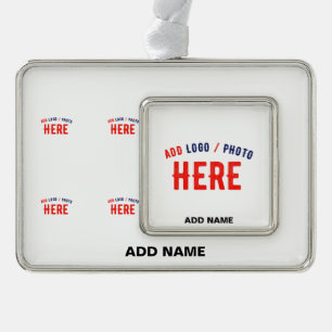 STIJLVOL MODERN  WIT GEVERIFIEERD BRANDED VERZILVERD KADER ORNAMENT