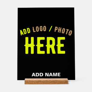 STIJLVOL MODERN ZWART GEVERIFIEERD BRANDED ACRYL BORD