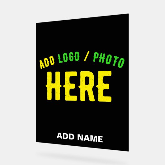 STIJLVOL MODERN  ZWART GEVERIFIEERD BRANDED ACRYL BORD (Hoek)