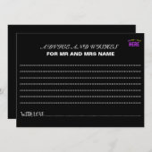 STIJLVOL MODERN ZWART GEVERIFIEERD BRANDED ADVIESKAART (Voorkant / Achterkant)