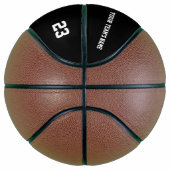 STIJLVOL MODERN  ZWART GEVERIFIEERD BRANDED BASKETBAL (Rechts)