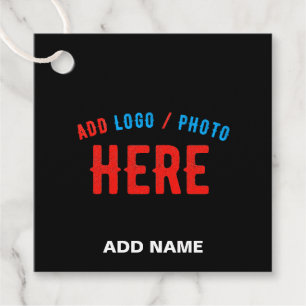 STIJLVOL MODERN  ZWART GEVERIFIEERD BRANDED BEDANKJES LABELS