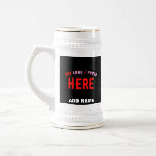 STIJLVOL MODERN ZWART GEVERIFIEERD BRANDED BIERPUL
