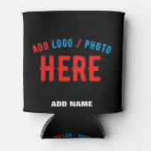 STIJLVOL MODERN  ZWART GEVERIFIEERD BRANDED BLIKJESKOELER (Voorkant)