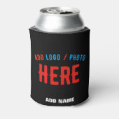 STIJLVOL MODERN  ZWART GEVERIFIEERD BRANDED BLIKJESKOELER (Blikje Achterkant)