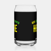 STIJLVOL MODERN  ZWART GEVERIFIEERD BRANDED BLIKVORM GLAS (Rechts)