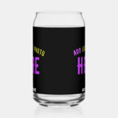 STIJLVOL MODERN  ZWART GEVERIFIEERD BRANDED BLIKVORM GLAS (Rechts)