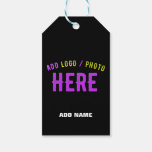 STIJLVOL MODERN  ZWART GEVERIFIEERD BRANDED CADEAULABEL