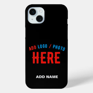 STIJLVOL MODERN ZWART GEVERIFIEERD BRANDED iPhone 15 MINI HOESJE