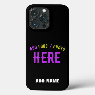 STIJLVOL MODERN ZWART GEVERIFIEERD BRANDED iPhone 13 PRO HOESJE