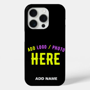 STIJLVOL MODERN ZWART GEVERIFIEERD BRANDED iPhone 15 PRO CASE