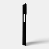 STIJLVOL MODERN ZWART GEVERIFIEERD BRANDED Case-Mate iPhone CASE (Achterkant / Rechts)