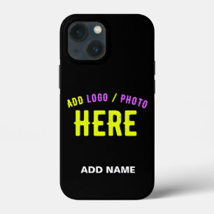 STIJLVOL MODERN ZWART GEVERIFIEERD BRANDED iPhone 13 MINI HOESJE