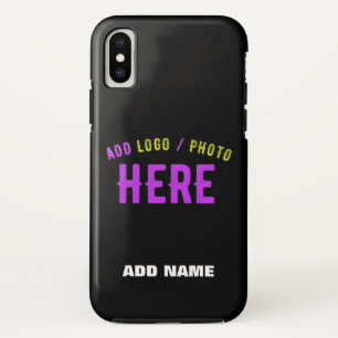 STIJLVOL MODERN ZWART GEVERIFIEERD BRANDED iPhone XS HOESJE