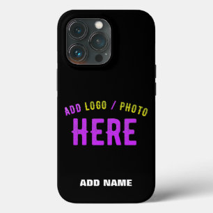 STIJLVOL MODERN ZWART GEVERIFIEERD BRANDED iPhone 13 PRO HOESJE
