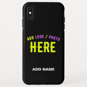 STIJLVOL MODERN ZWART GEVERIFIEERD BRANDED iPhone XS MAX HOESJE