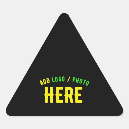 STIJLVOL MODERN  ZWART GEVERIFIEERD BRANDED DRIEHOEK STICKER (Voorkant)