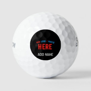 STIJLVOL MODERN ZWART GEVERIFIEERD BRANDED GOLFBALLEN