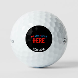 STIJLVOL MODERN ZWART GEVERIFIEERD BRANDED GOLFBALLEN