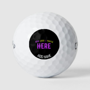 STIJLVOL MODERN ZWART GEVERIFIEERD BRANDED GOLFBALLEN