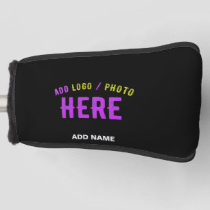 STIJLVOL MODERN ZWART GEVERIFIEERD BRANDED GOLFHEADCOVER
