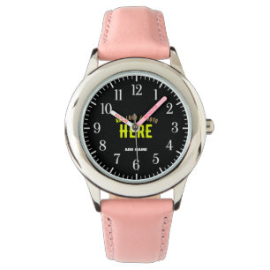 STIJLVOL MODERN ZWART GEVERIFIEERD BRANDED HORLOGE
