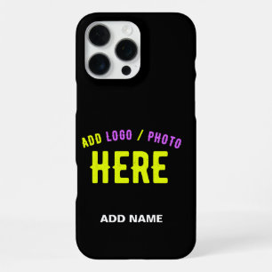 STIJLVOL MODERN ZWART GEVERIFIEERD BRANDED iPhone 16 PRO MAX HOESJE