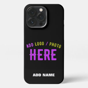STIJLVOL MODERN ZWART GEVERIFIEERD BRANDED iPhone 13 PRO HOESJE