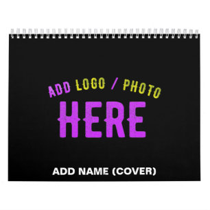 STIJLVOL MODERN ZWART GEVERIFIEERD BRANDED KALENDER
