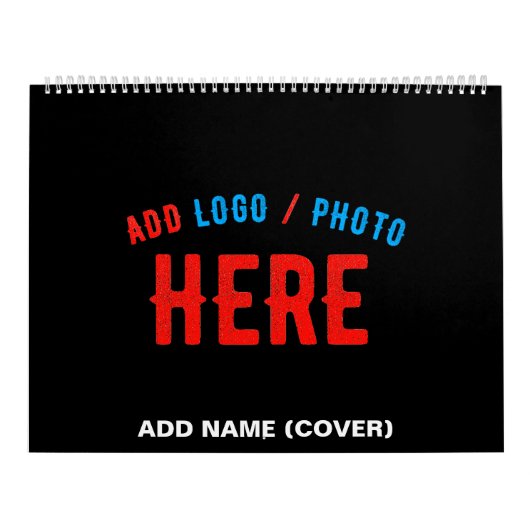 STIJLVOL MODERN  ZWART GEVERIFIEERD BRANDED KALENDER (Hoes)
