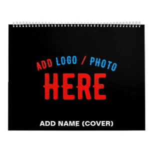 STIJLVOL MODERN  ZWART GEVERIFIEERD BRANDED KALENDER