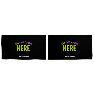 STIJLVOL MODERN  ZWART GEVERIFIEERD BRANDED KUSSENSLOOP