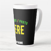 STIJLVOL MODERN  ZWART GEVERIFIEERD BRANDED LATTE MOK (Rechterhoek)