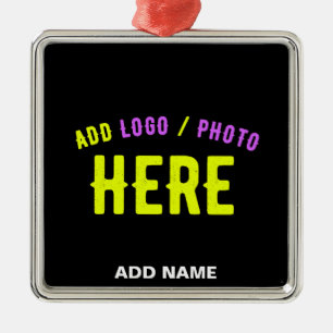 STIJLVOL MODERN  ZWART GEVERIFIEERD BRANDED METALEN ORNAMENT