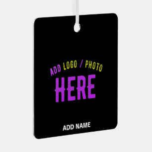 STIJLVOL MODERN  ZWART GEVERIFIEERD BRANDED METALEN ORNAMENT